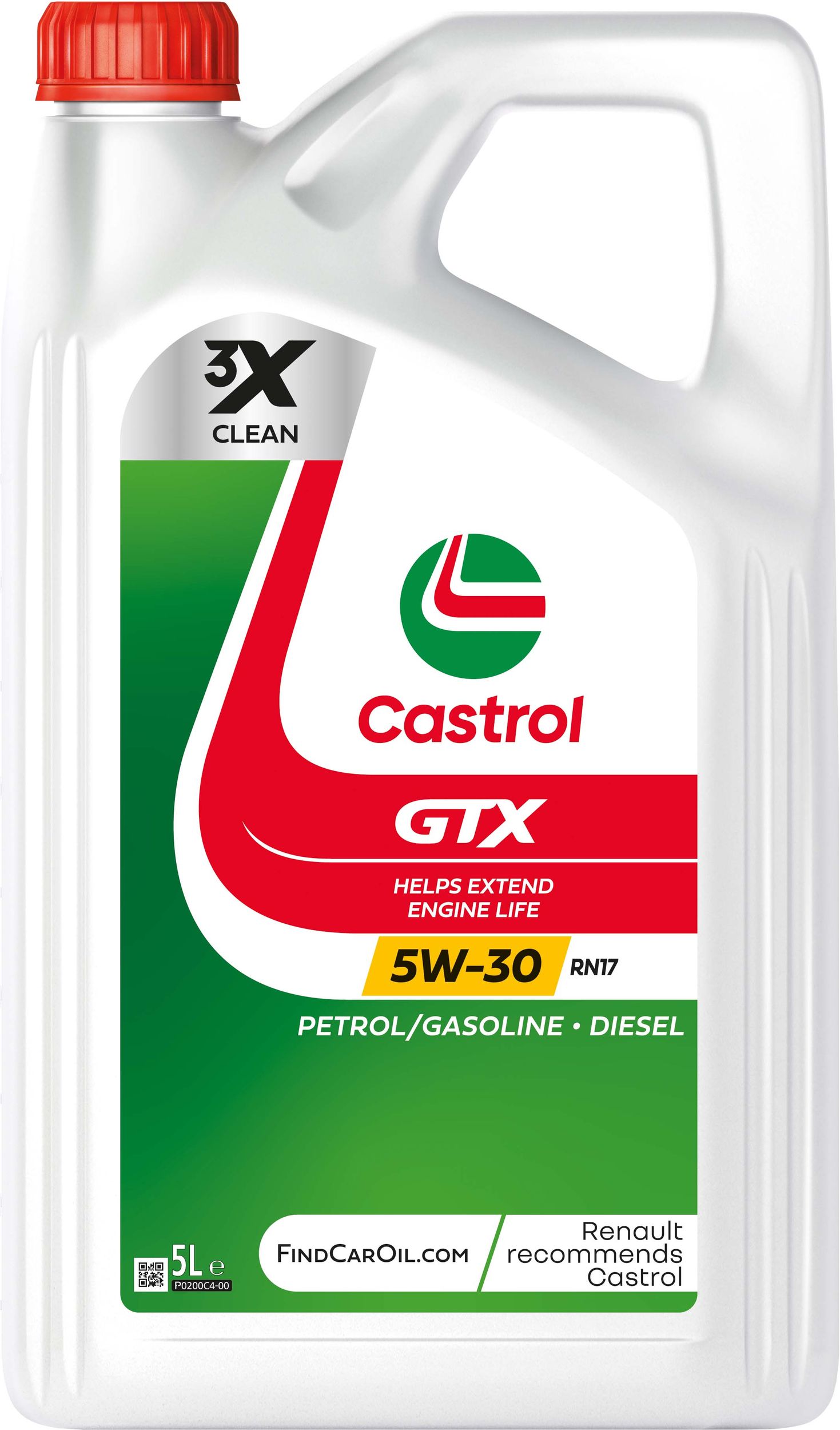 Ulei de Motor Sintetic Castrol GTX 5W-30 RN17 - 5 Litri